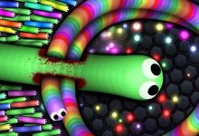 slither.io office game