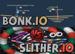 Slither.io Vs Bonk.io