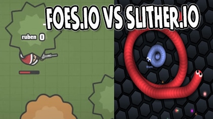 slither.io vs foes.io