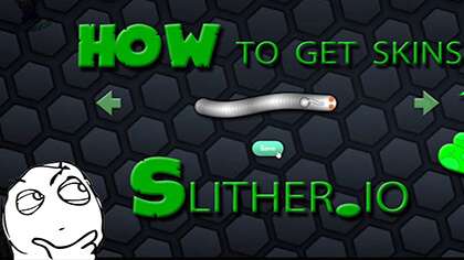 how to get slither.io skin