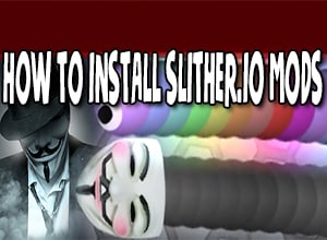 how to install slither io mods