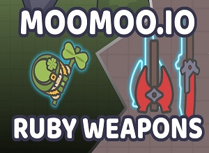 Moomoo.io - Obtaining All Ruby Weapons in a Single Server (Moomoo.io  Challenge) 