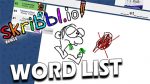 skribbl io custom word list