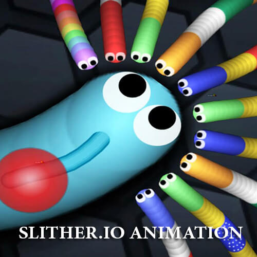 slither.io animation