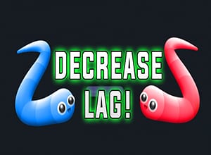 slither io decrease lag