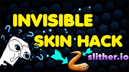 Invisible NINJA Skin mod/hack INSANE KILLS! - Slither.io Gameplay