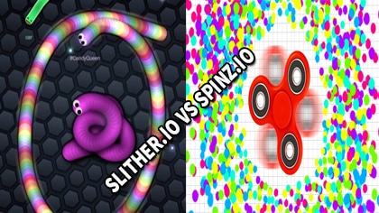 slither.io vs spinz.io