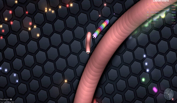 slither.io hacked