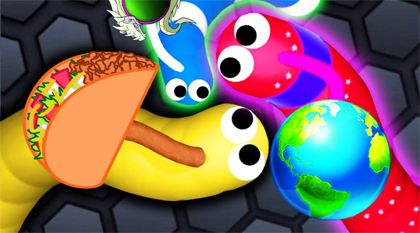 slither.io game play