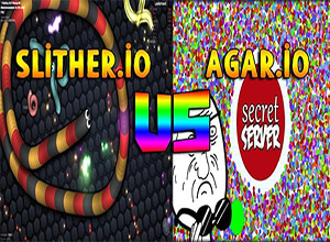 slitherio vs agario