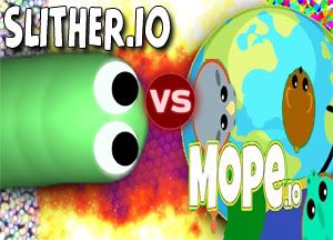 slitherio vs mopeio