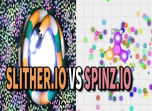 slitherio vs spinzio