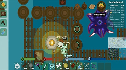 starve.io auto feed